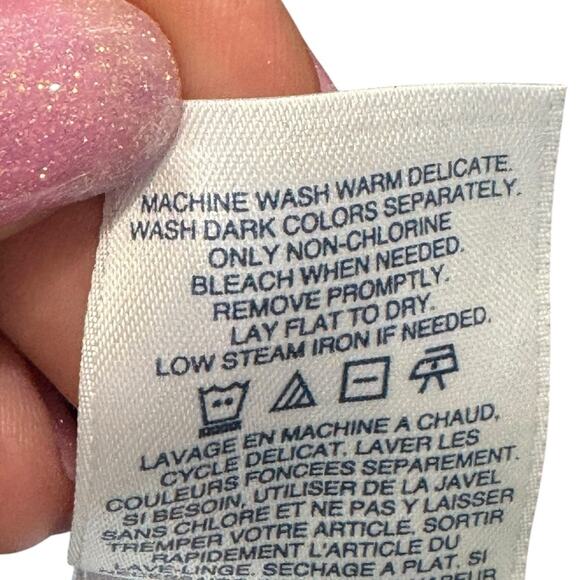 Lands' End Women's Black Cardigan Sweater 
Size Medium TALL - Picture 8 of 12